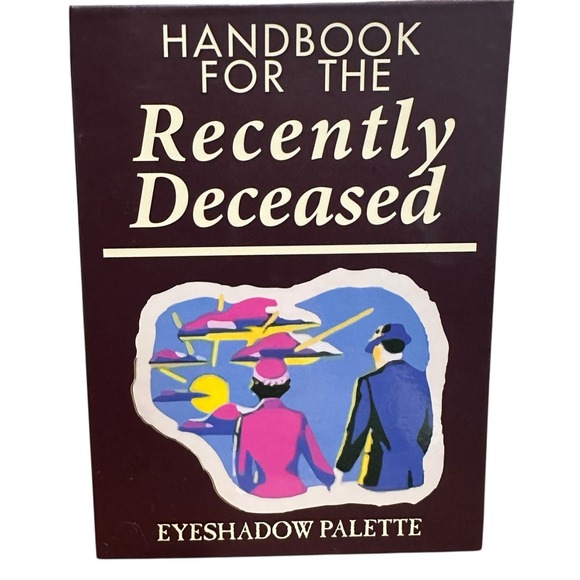 Hot Topic Other - BEETLEJUICE Handbook For The Recently Deceased Eyeshadow Palette Makeup NEW Goth